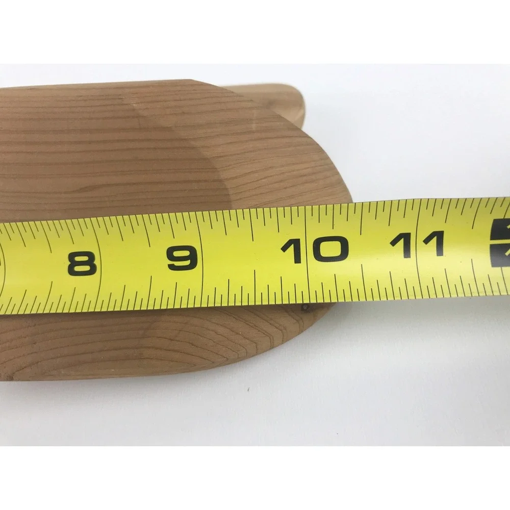 VTG Unbranded Cedar Wood‎ Metal Shoe Trees Keepers Shapers Stretchers